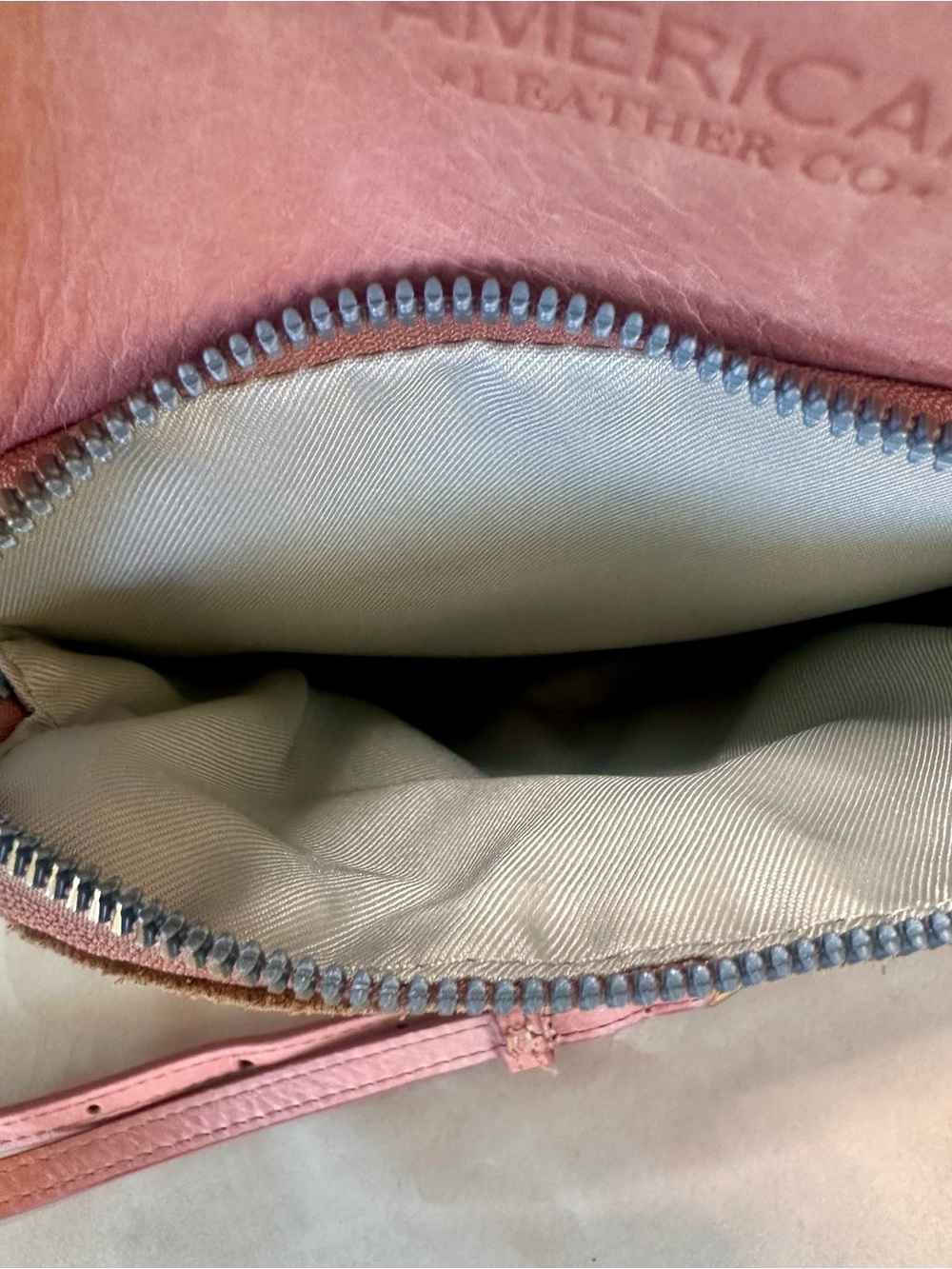 American Leather Co. Cleveland Crossbody in Sunkissed - Picture 7 of 7